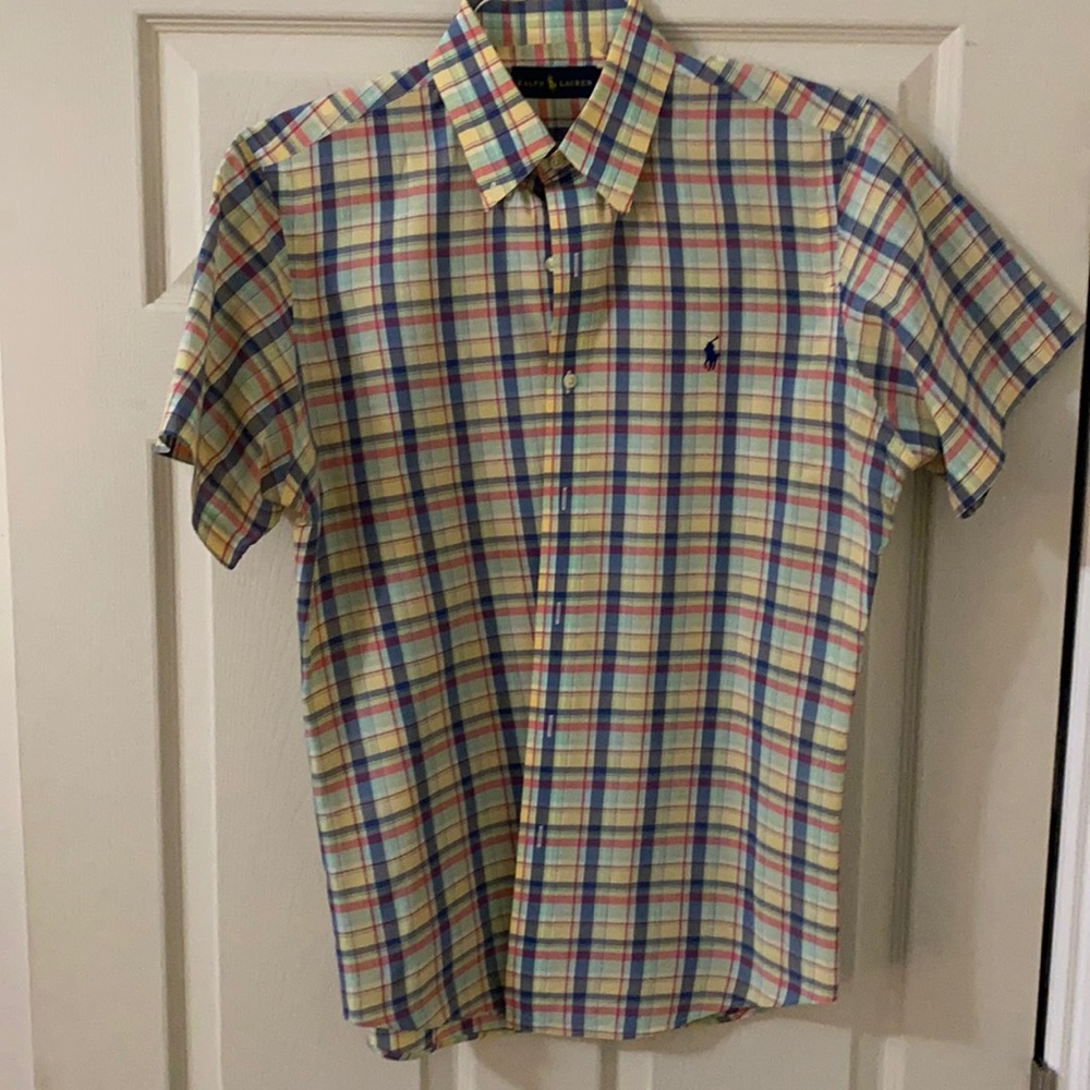 Plaid Polo